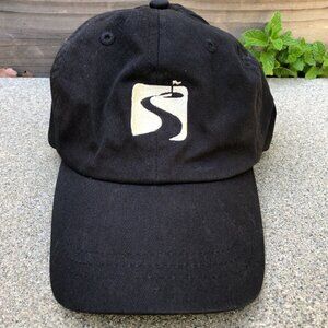 FAHRENHEIT HEADWEAR Vintage Golf Hat Mens One Size Adjustable Black Baseball Cap